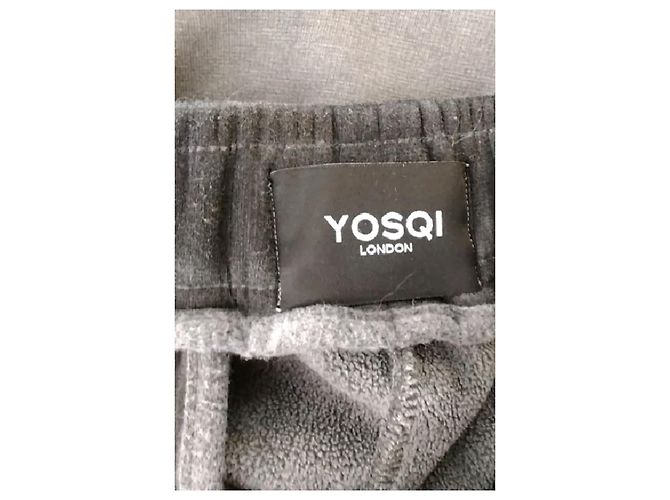 Autre Marque Pantalones de jogging grises YOSQI de algodón XS - vista 5