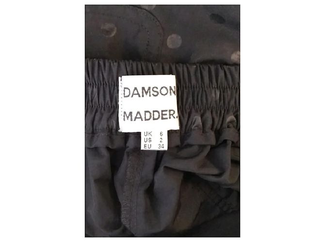 Autre Marque DAMSON MADDER Weite schwarze Hose - Ansicht 5