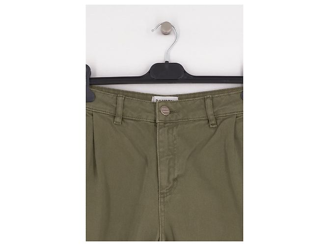Autre Marque Vaqueros wide leg DAMSON MADDER caqui - vista 2