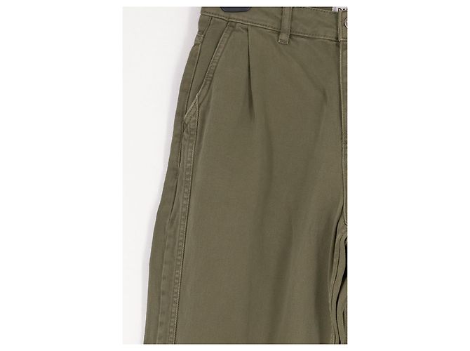 Autre Marque Vaqueros wide leg DAMSON MADDER caqui - vista 3