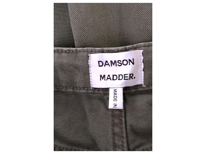 Autre Marque Vaqueros wide leg DAMSON MADDER caqui - vista 5