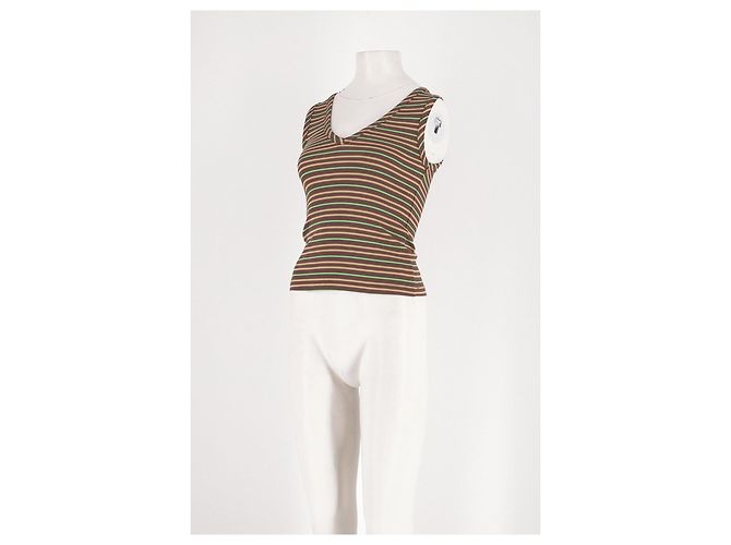 Autre Marque Top sans manches marron - vue 4