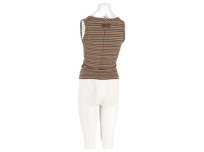 Autre Marque Top sans manches marron - vue 6