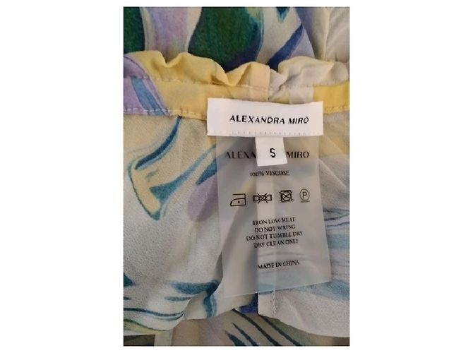 Autre Marque Weite mehrfarbige Hose Mehrfarben - Ansicht 5