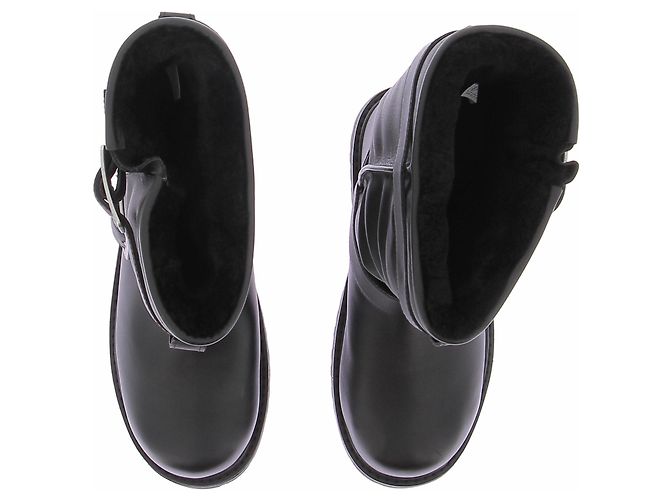 Autre Marque Botas Biker WILLY CHAVARRIA X UGG de piel negra 41 Negro - vista 4