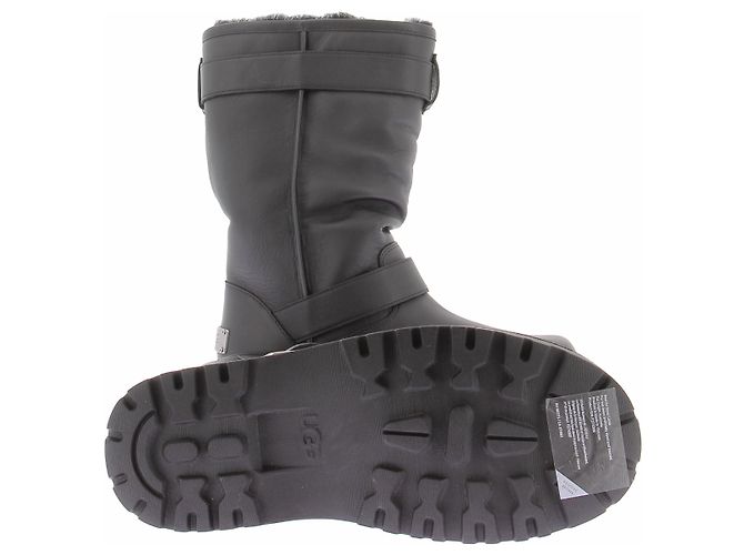 Autre Marque Botas Biker WILLY CHAVARRIA X UGG de piel negra 41 Negro - vista 5