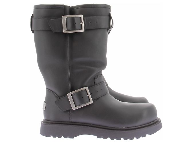 Autre Marque Botas Biker WILLY CHAVARRIA X UGG de piel negra 41 Negro - vista 6