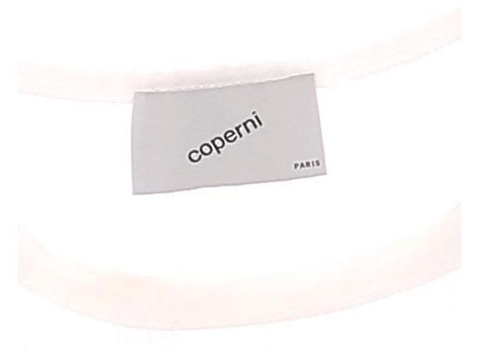 Regata branca de algodão Coperni Branco - vista 5