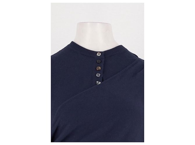 Autre Marque Cardigan "Venna" marino Azul marino - vista 2
