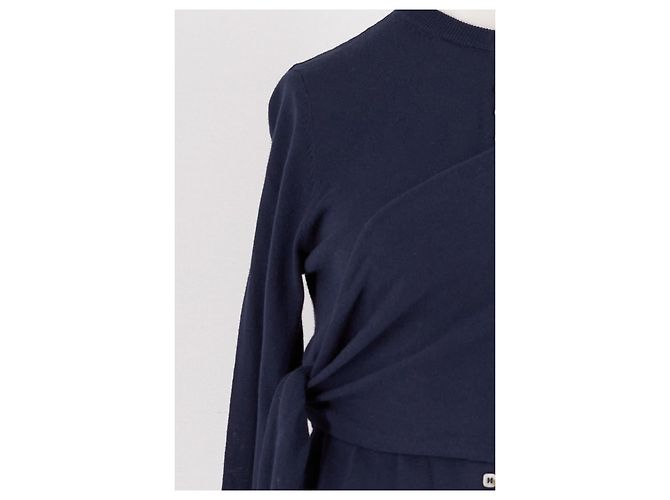 Autre Marque Cardigan "Venna" marino Azul marino - vista 3