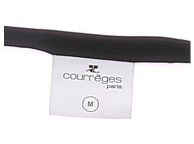 Courreges Canotta asimmetrica bianca Bianco - vista 5