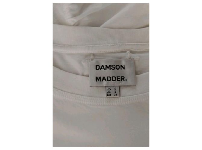 Autre Marque Top de algodão branco Damson Madder - vista 7
