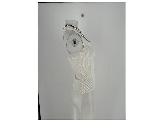 Stella Mc Cartney Top de lana blanco Stella McCartney x H&M - vista 3