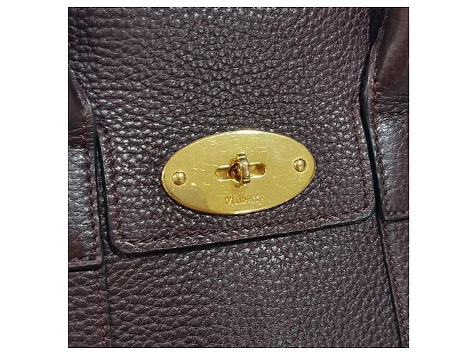 Mulberry Bolso Bayswater marrón oscuro Castaño - vista 6