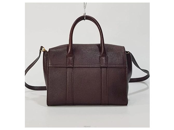 Mulberry Bolso Bayswater marrón oscuro Castaño - vista 8