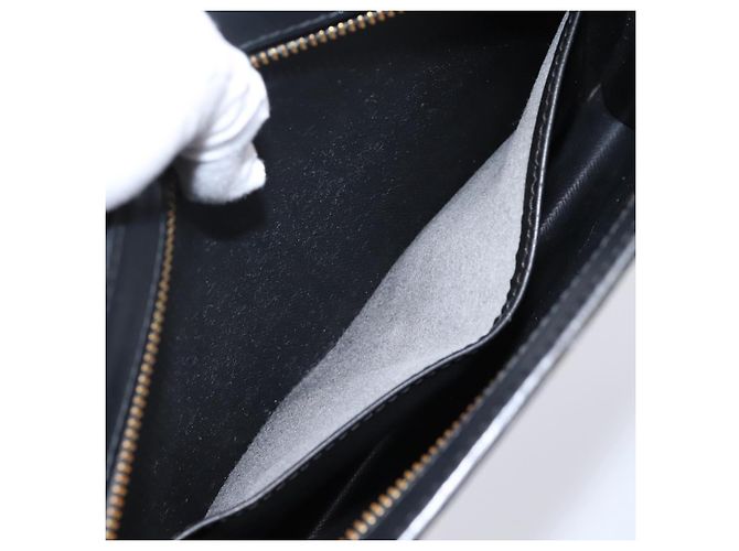 LOUIS VUITTON Epi Pochette Homme Clutch Bag Black M52522 LV - vista 10