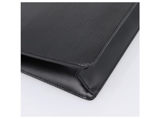 LOUIS VUITTON Epi Pochette Homme Clutch Bag Black M52522 LV - vista 16