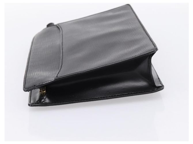 LOUIS VUITTON Epi Pochette Homme Clutch Bag Black M52522 LV - vista 3