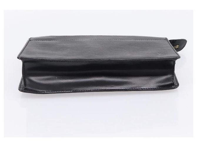 LOUIS VUITTON Epi Pochette Homme Clutch Bag Black M52522 LV - vista 6