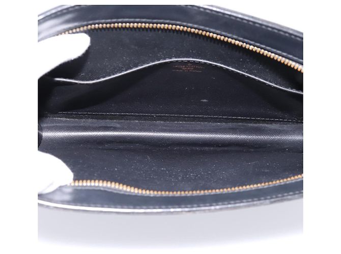 LOUIS VUITTON Epi Pochette Homme Clutch Bag Black M52522 LV - vista 9