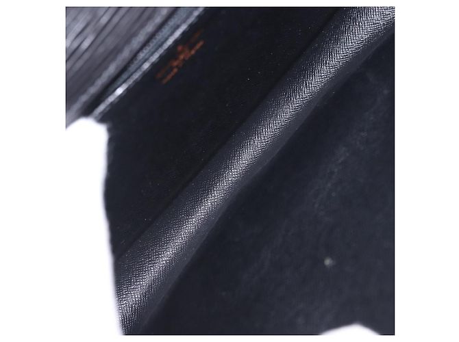 LOUIS VUITTON Epi Chaillot Clutch Bag Black M52542 LV - vista 10