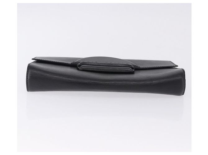 LOUIS VUITTON Epi Chaillot Clutch Bag Black M52542 LV - vista 7