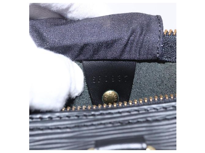 LOUIS VUITTON Epi Speedy 35 Hand Bag Noir Black M42992 LV - vista 11