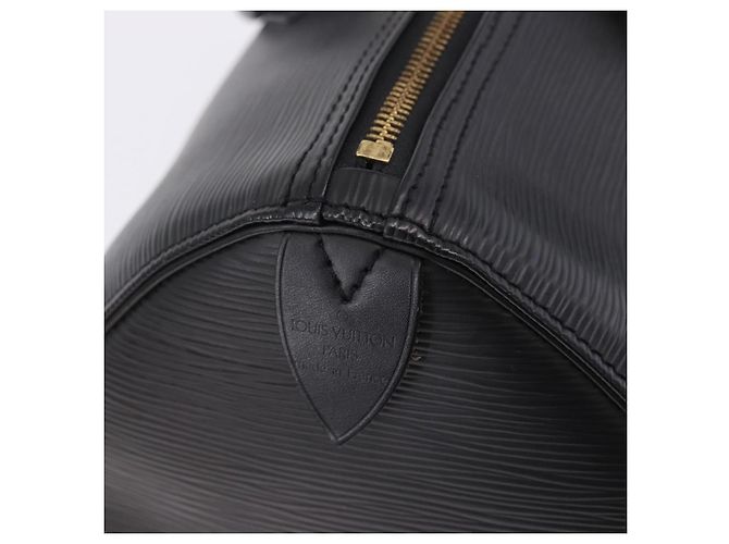 LOUIS VUITTON Epi Speedy 35 Hand Bag Noir Black M42992 LV - vista 18