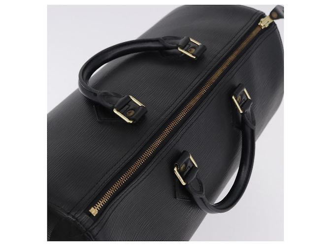 LOUIS VUITTON Epi Speedy 35 Hand Bag Noir Black M42992 LV - vista 6