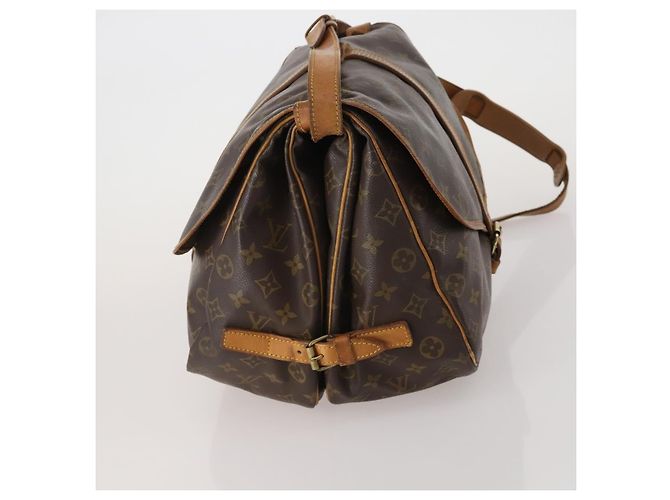 LOUIS VUITTON Monogram Saumur 35 Shoulder Bag M42254 LV - vista 4