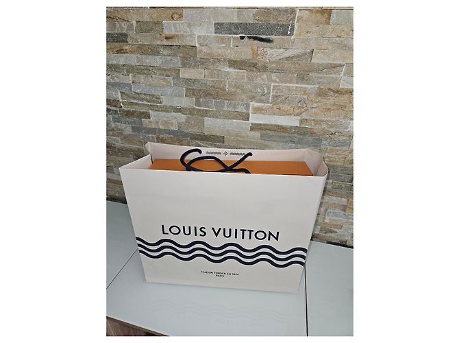 Louis Vuitton Duo Sling Bag Monogram Empreinte e Pochette - Blu Navy Blu scuro - vista 5