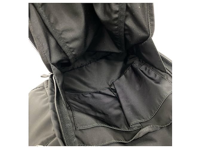 Mochila Prada em nylon Tessuto Pocono Preto - vista 10