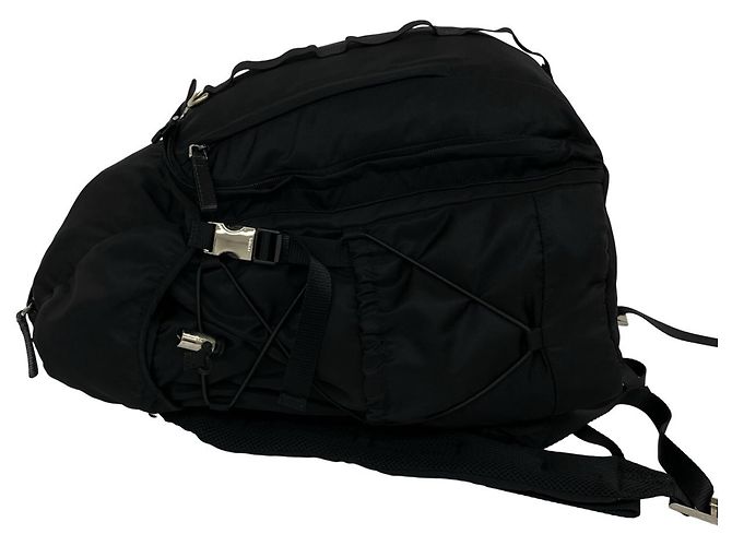 Mochila Prada em nylon Tessuto Pocono Preto - vista 5