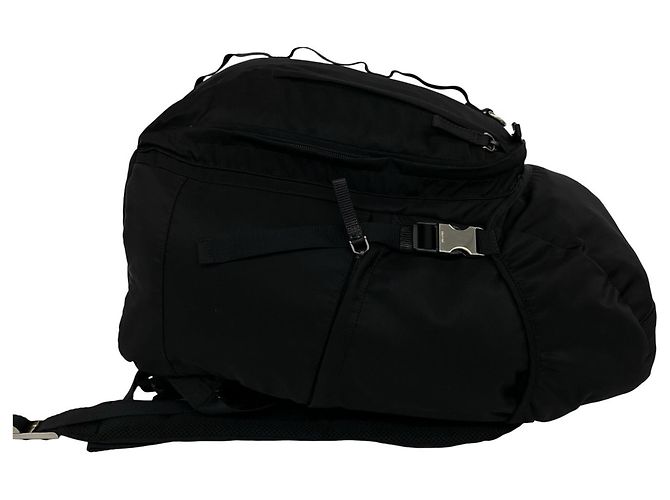 Mochila Prada em nylon Tessuto Pocono Preto - vista 6