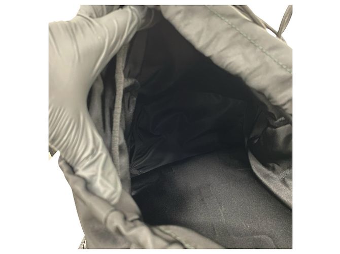 Mochila Prada em nylon Tessuto Pocono Preto - vista 9