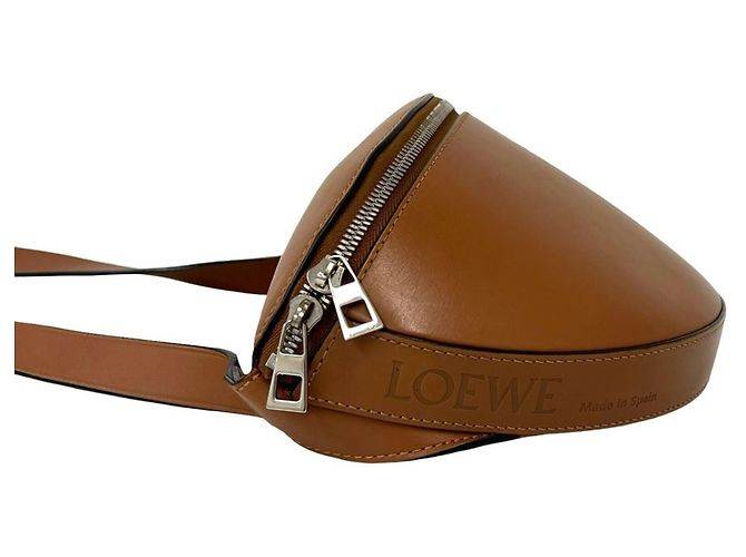 Marsupio Loewe in pelle marrone - vista 5