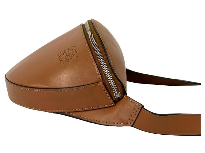 Marsupio Loewe in pelle marrone - vista 6