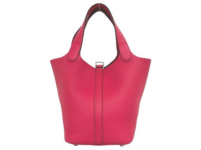 Hermès HERMES Picotin Lock MM Handbag Pink - view 3