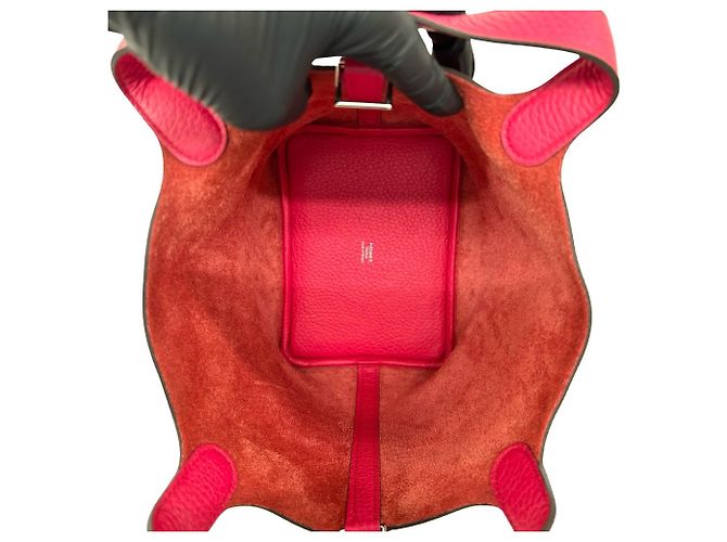 Hermès HERMES Picotin Lock MM Handbag Pink - view 9