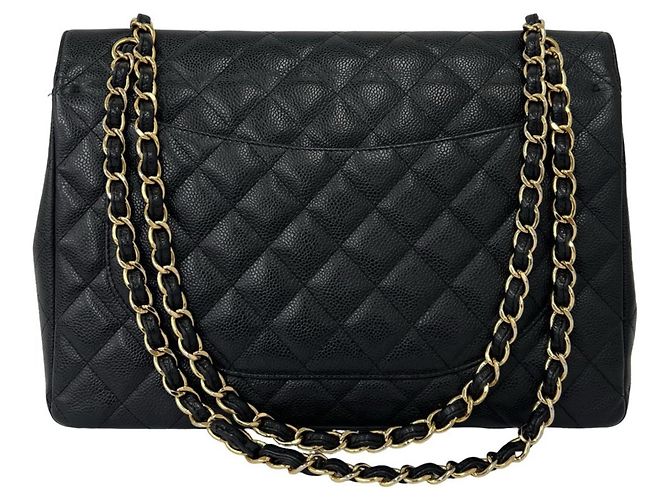 Borsa a tracolla Chanel Matelassé Coco Mark Black Nero - vista 3