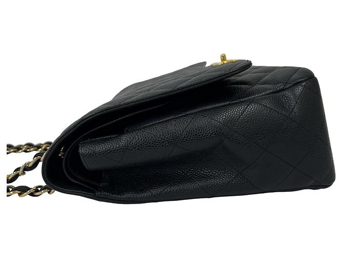 Borsa a tracolla Chanel Matelassé Coco Mark Black Nero - vista 5