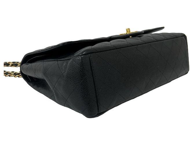 Borsa a tracolla Chanel Matelassé Coco Mark Black Nero - vista 7