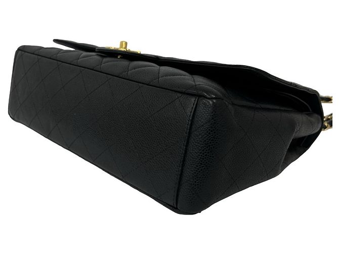 Borsa a tracolla Chanel Matelassé Coco Mark Black Nero - vista 8