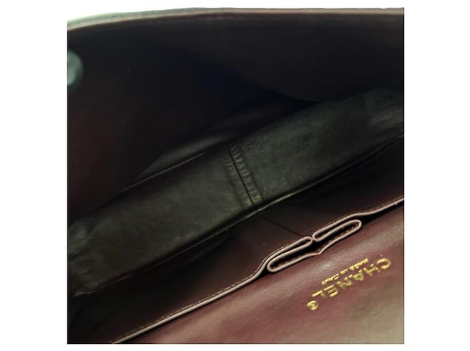 Borsa a tracolla Chanel Matelassé Coco Mark Black Nero - vista 9