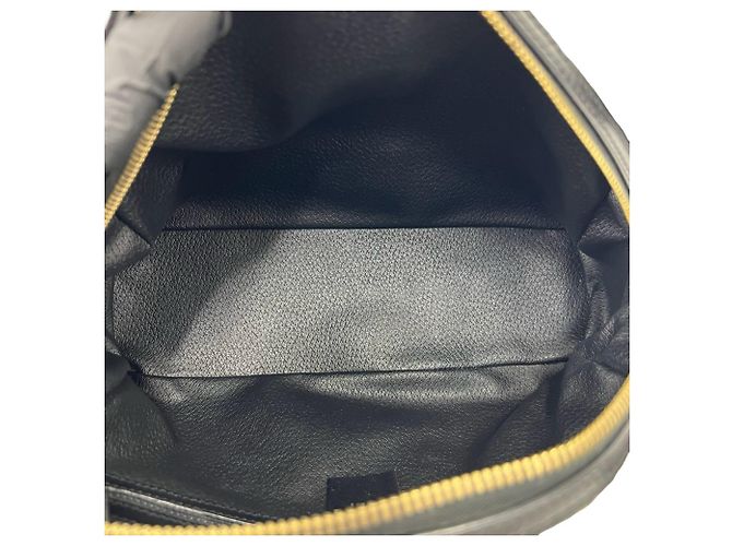 Céline Sac à main CELINE Vintage Macadam Blazon Pattern Triomphe Marron Noir - vue 9