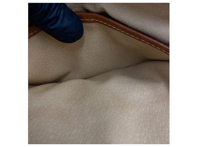 Céline Sac à main Celine Vintage Macadam Blazon en cuir Marron - vue 10
