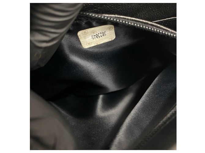 Chanel Vintage Matelassé Coco Schultertasche Schwarz - Ansicht 10