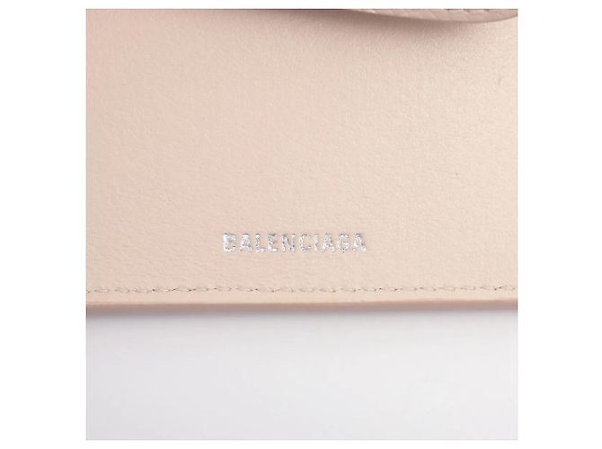 Cartera Balenciaga Everyday Cash Mini Wallet Beige - vista 8