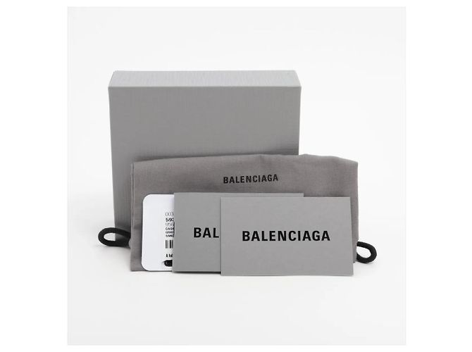 Cartera Balenciaga Everyday Cash Mini Wallet Beige - vista 9
