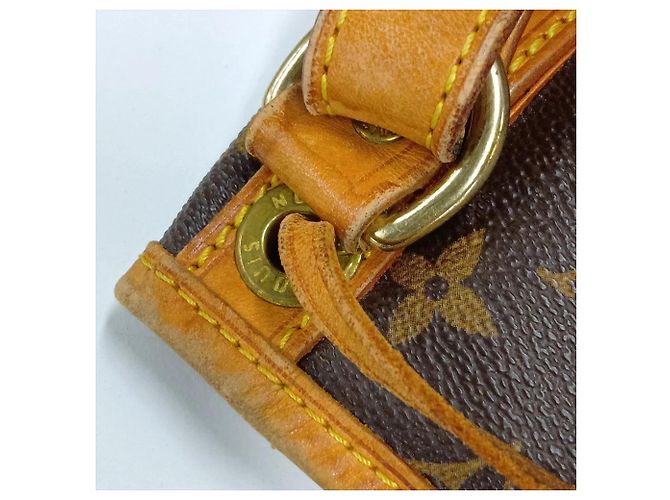 Bolso Louis Vuitton Monogram Noe M42224 Castaño - vista 11